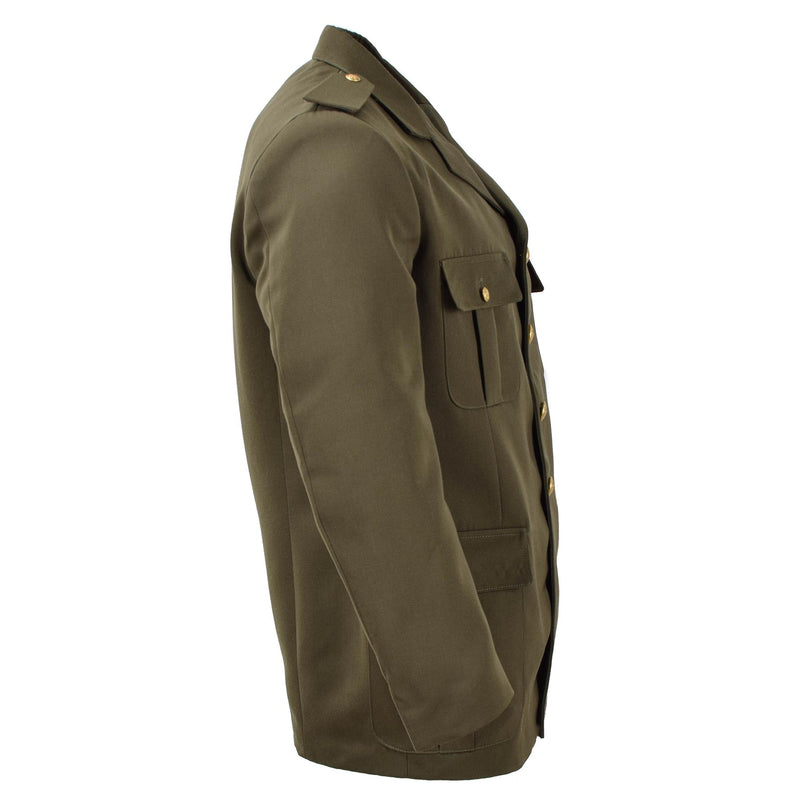 Original Italy military VERDE parade dress uniform formal jacket vintage Brown
