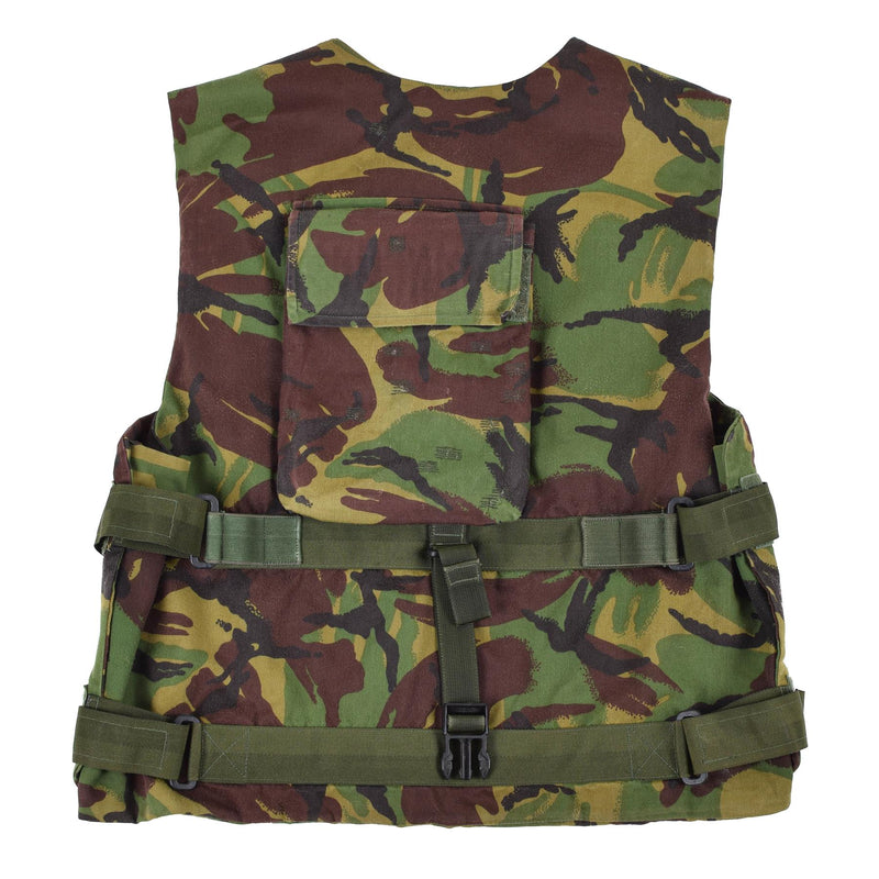 Original British military DPM camo flak cover vest adjustable tactical army