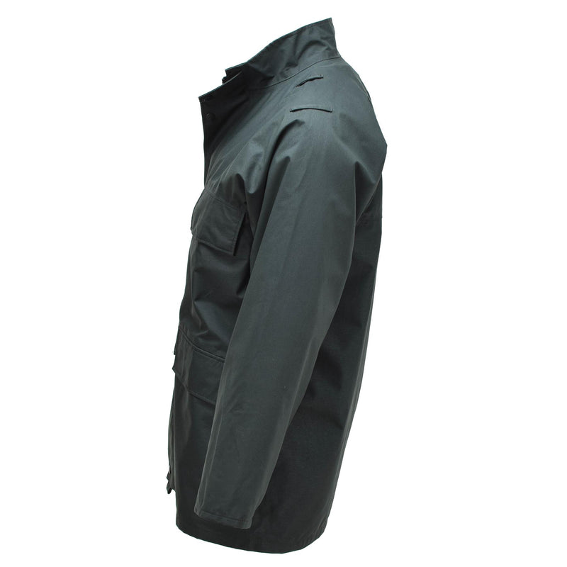 Original British Police troops rain jacket goretex parka waterproof coat green