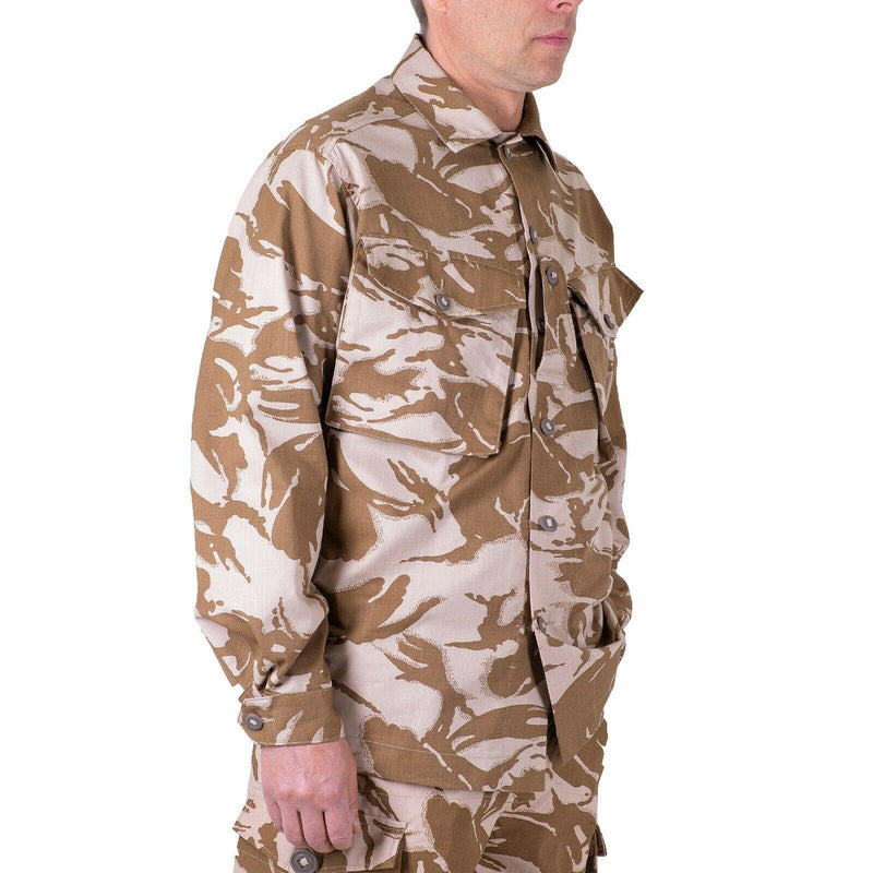 Marškiniai ilgomis rankovėmis originalūs Jungtinės Karalystės kariuomenės desert DPM camo Nauja