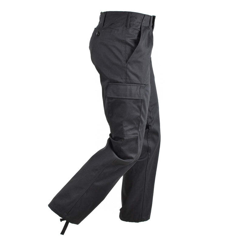 German Military style moleskin pants durable black combat uniform trousers NEW