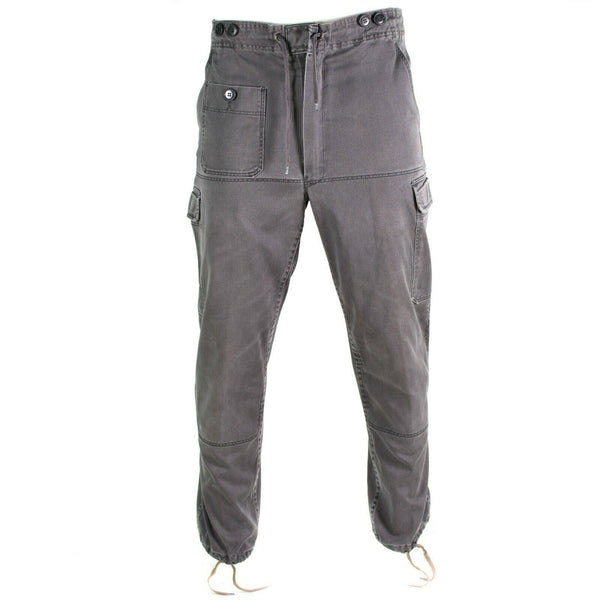 Original Danish army pants M 71 grey military issue Denmark combat trousers
