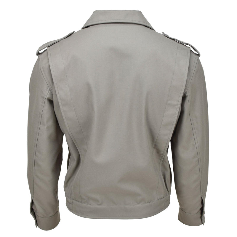 Genuine French Military jacket blouse ike shirt gray vintage surplus blouson NEW