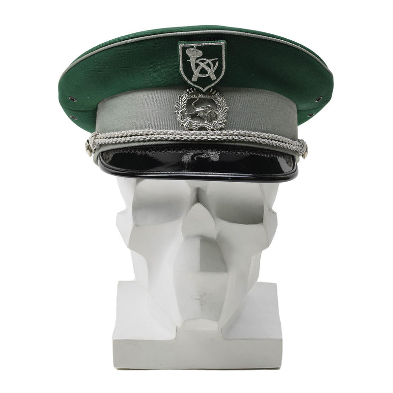 Original French army green visor peaked cap Ivory coast badge lightweight NEW