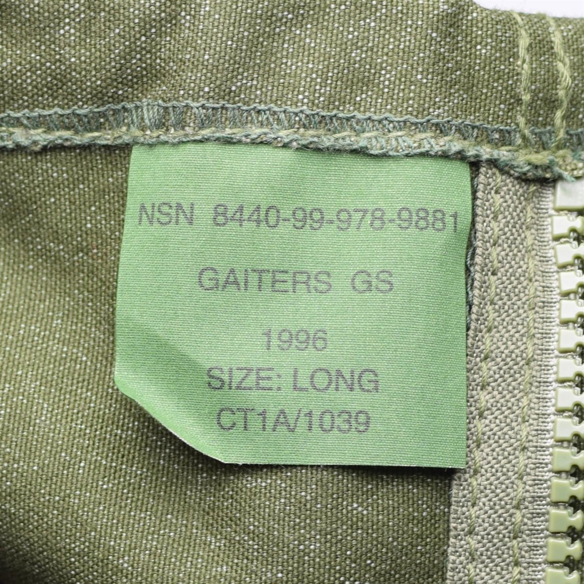 Military surplus gaiters genuine British army canvas OD olive hiking ...