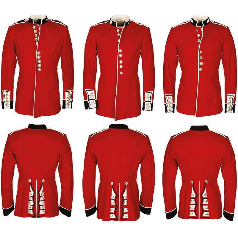 Genuine British army jacket uniform tunic red dress scarlet lifeguards