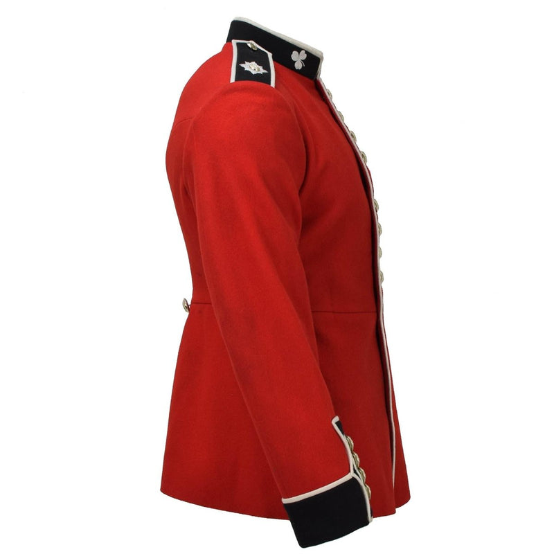 Genuine British army jacket uniform tunic red dress scarlet lifeguards cavalry stand up collar