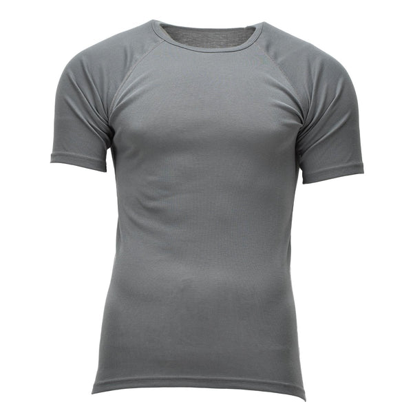 Genuine Dutch Army T-Shirt Slim Fit Short Sleeve Breathable Lightweight Gray