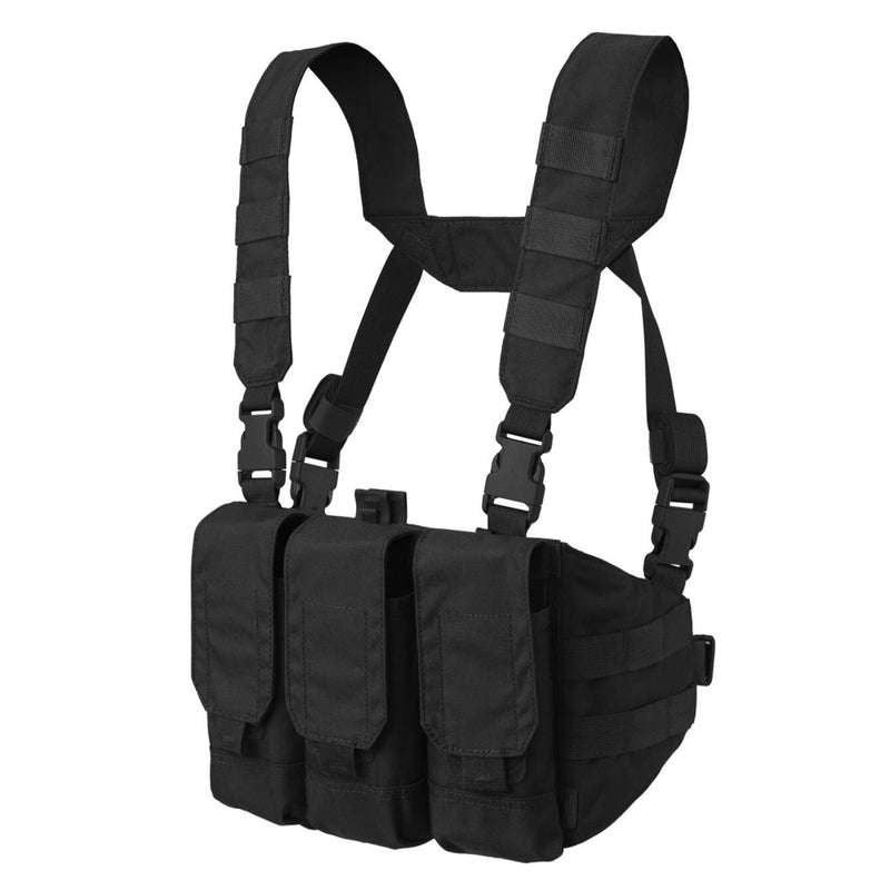 Helikon-Tex Chicom chest rig Cordura vest Molle universal magazine pouch army Black