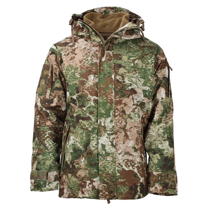 MIL-TEC army rain wet weather jacket Gen II with fleece liner waterproof hooded