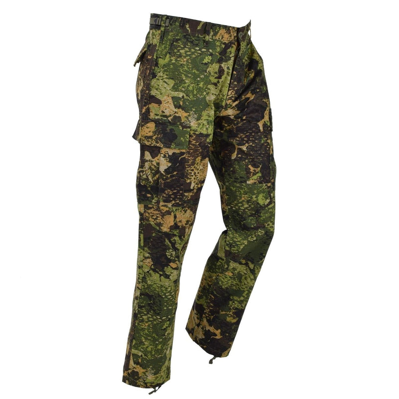 MIL-TEC Military US BDU field pants R/S trousers camouflage adjustable waist