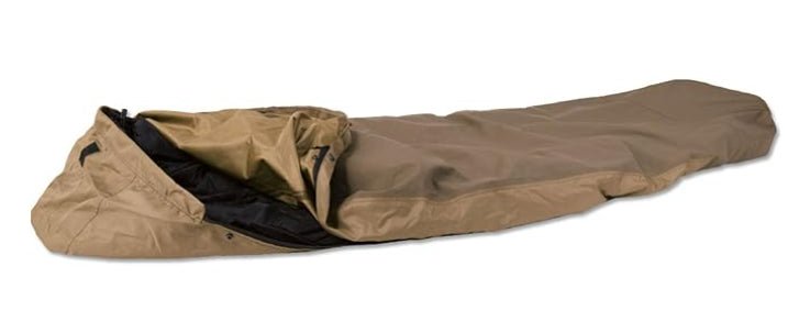 MIL-TEC Waterproof Breathable Sleeping Bag 3 Layer Laminate Cover Coyote