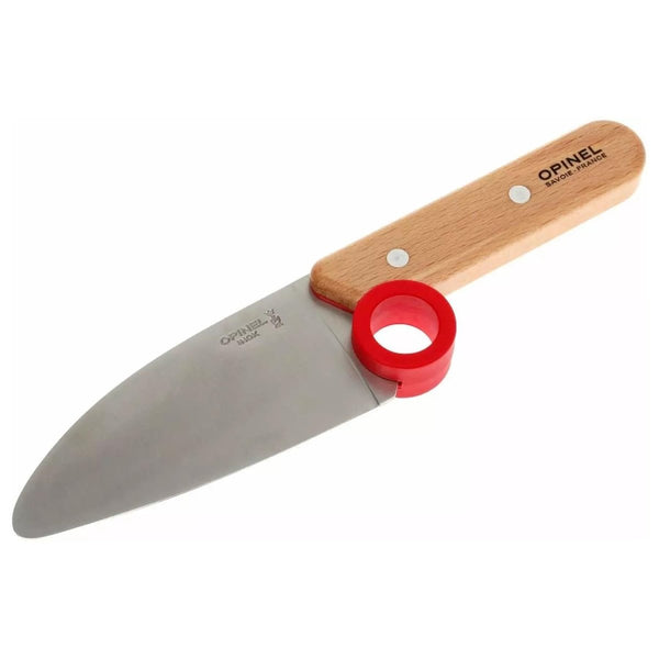 Opinel Le Petit Chef Fixed Knife Childrens Kitchen Set Included Finger Guard