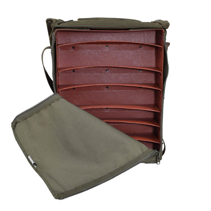 Original Austrian army first aid bag shoulder olive doctor medical survival