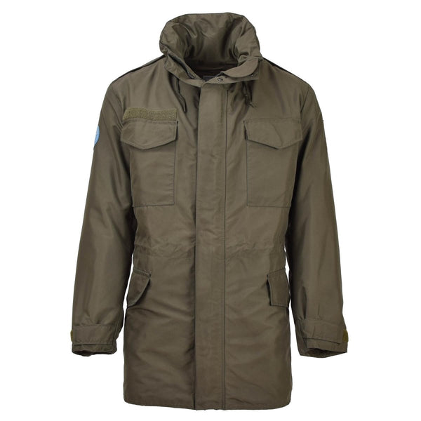 Original Austrian military Gore-Tex parka w liner rain jacket casual formal PES membrane