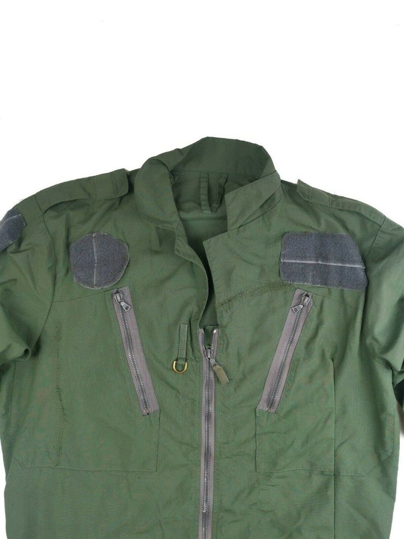 Original British military coverall green MK16 Nomex flame-resistant jumpsuit