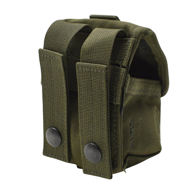 Original British Military single grenade pouch Molle tactical bag field Olive
