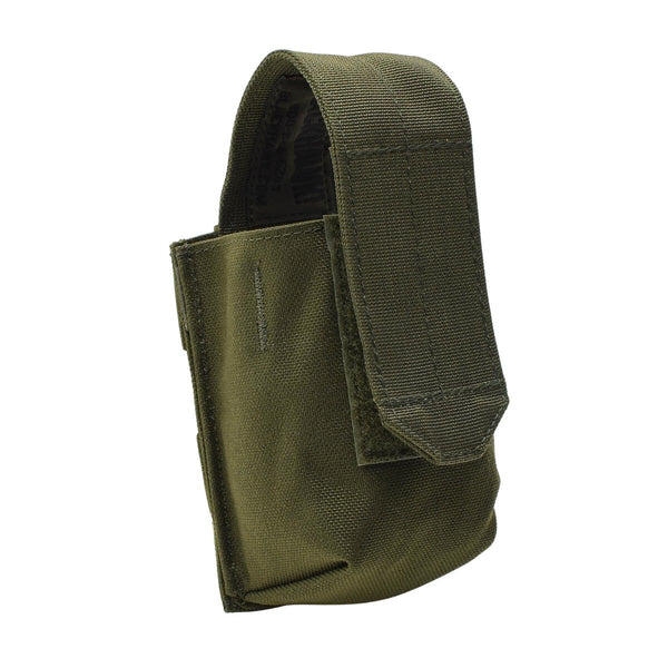 Original British Military smoke grenade pouch single bag tactical army Olive