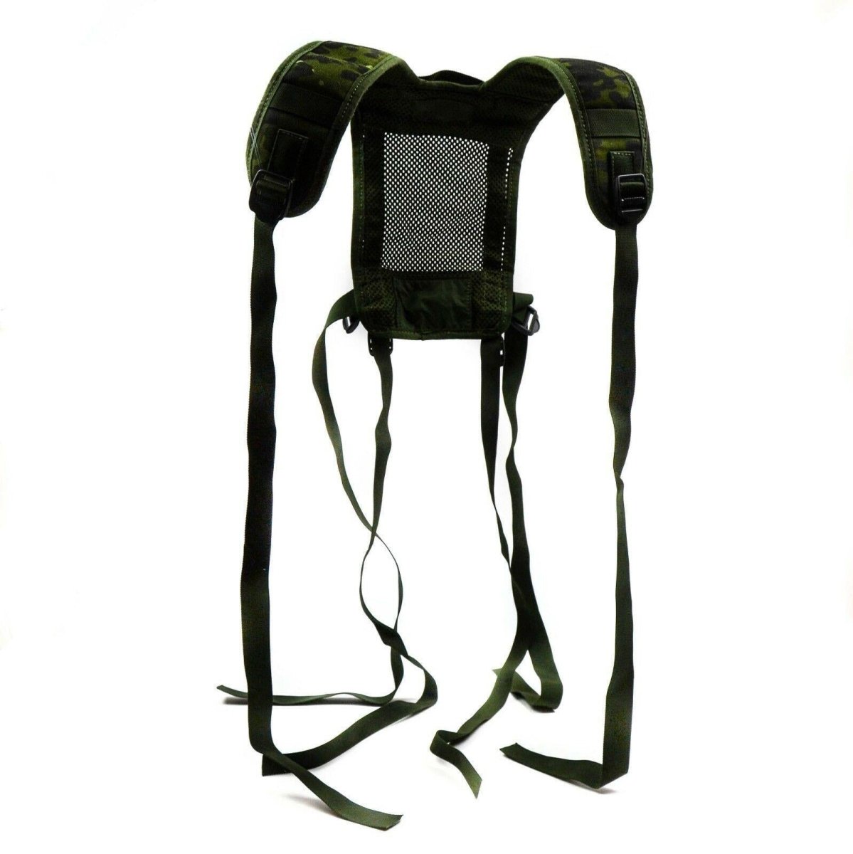 Original Danish military M96 camo tactical suspender adjustable webbin ...