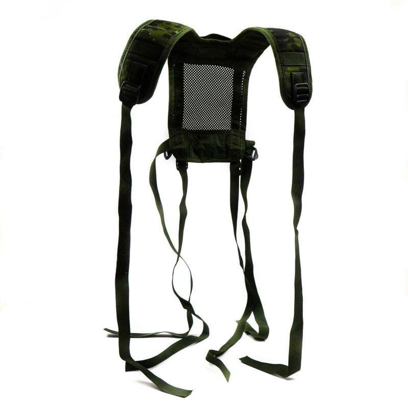Original Danish military M96 camo tactical suspender adjustable webbing one size suspender plastic buckle