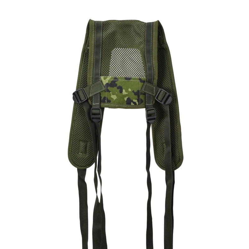 Original Danish military M96 camo tactical suspender adjustable webbing plastic buckle one size