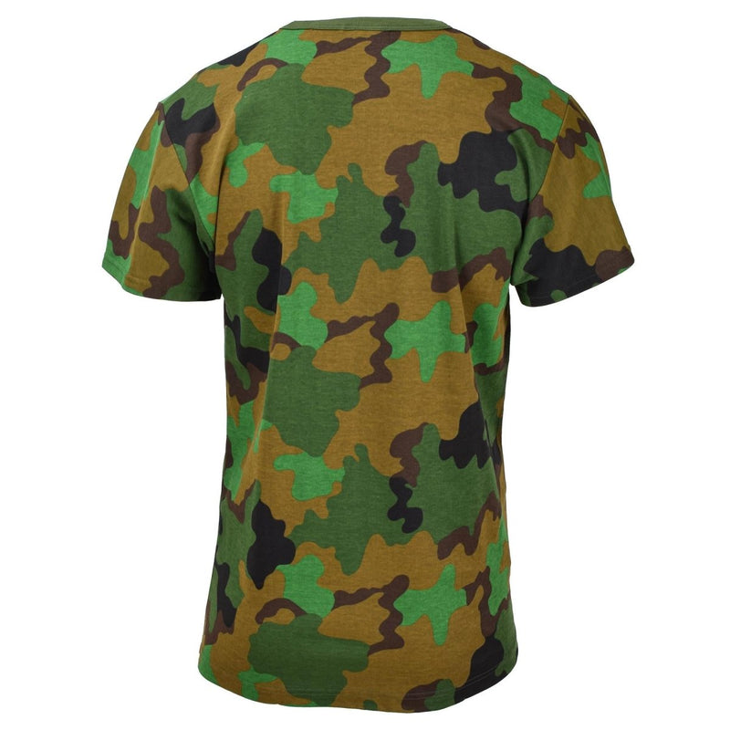 Original Dutch army woodland jungle camo shirt T-shirt military