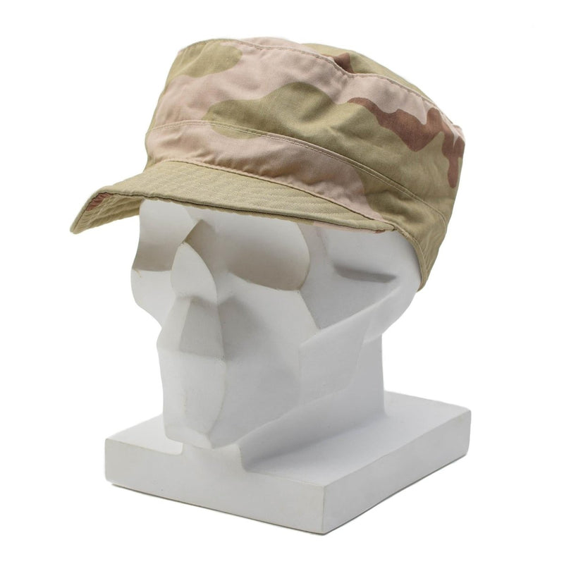 Original Dutch Military Fatigue Cap Outdoor Tactical Hat Desert Camouflage