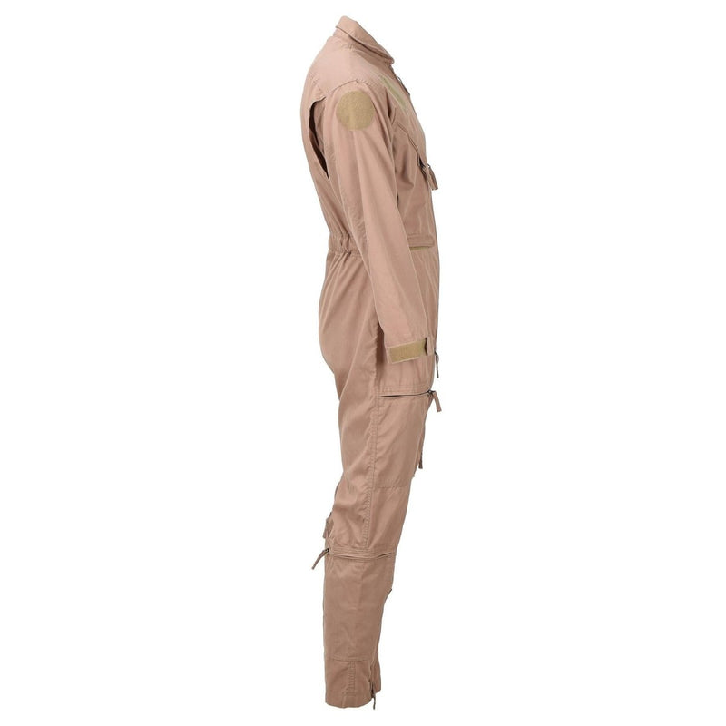 Original Dutch military flight coverall aramid heat resistant jumpsuit Khaki