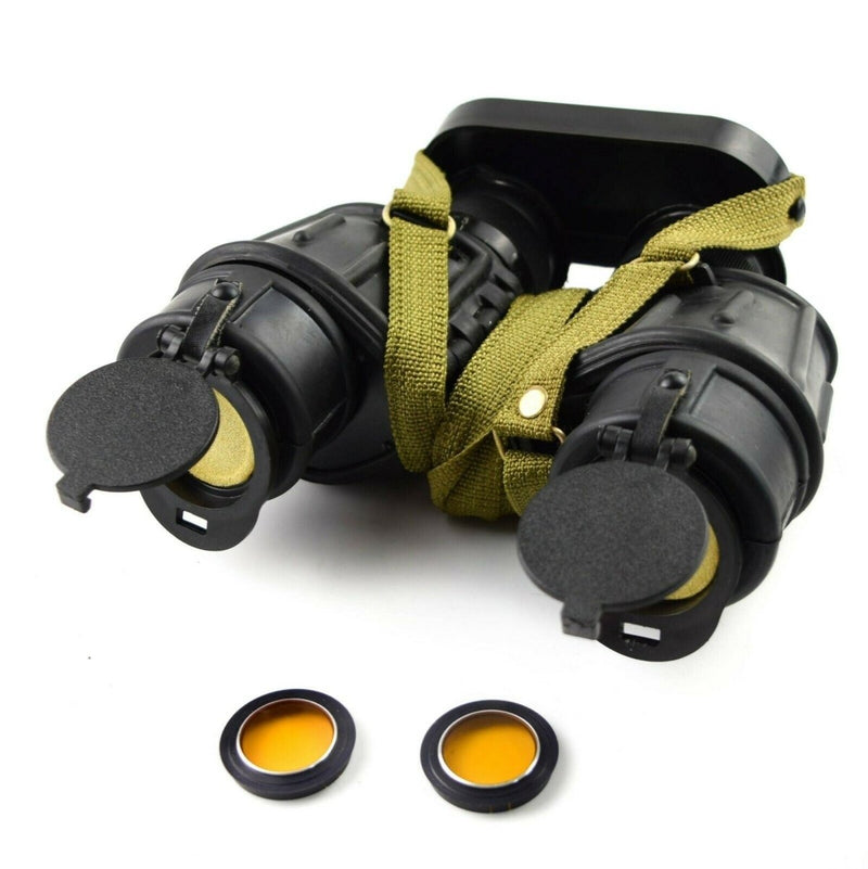 Original Romanian army IOR 7x40 binoculars Military rubberized optics