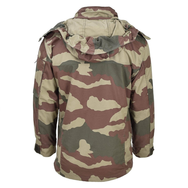 Original Turkish military camo parka durable ripstop w removable liner tactical hood in collar windproof
