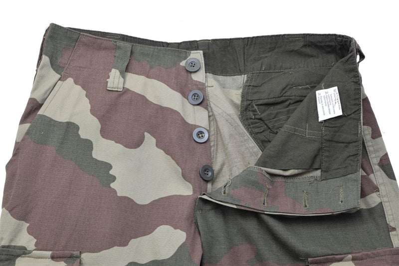 Original Turkish military tactical camo pants belt loops slash pockets