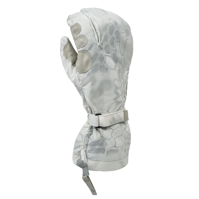 Original U.S army mittens white camo warm winter gloves touchscreen-ready elasticated wristband
