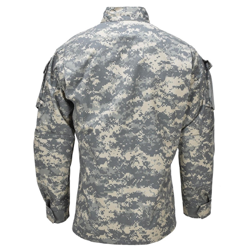 Original U.S. Military Uniform Jacket Reinforced Elbows ACU Digital Camouflage