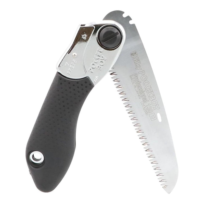 Silky Pocketboy 130-10 Compact Folding Saw Bushcraft Stainless Steel Blade