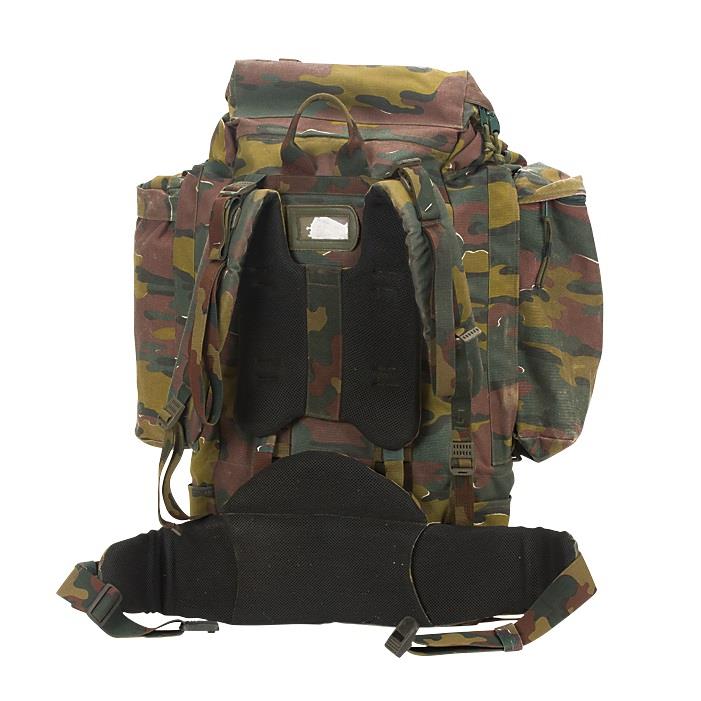 Original Belgium Military tactical field backpack Large 110l hiking camping bag quick-release left hand shoulder strap
