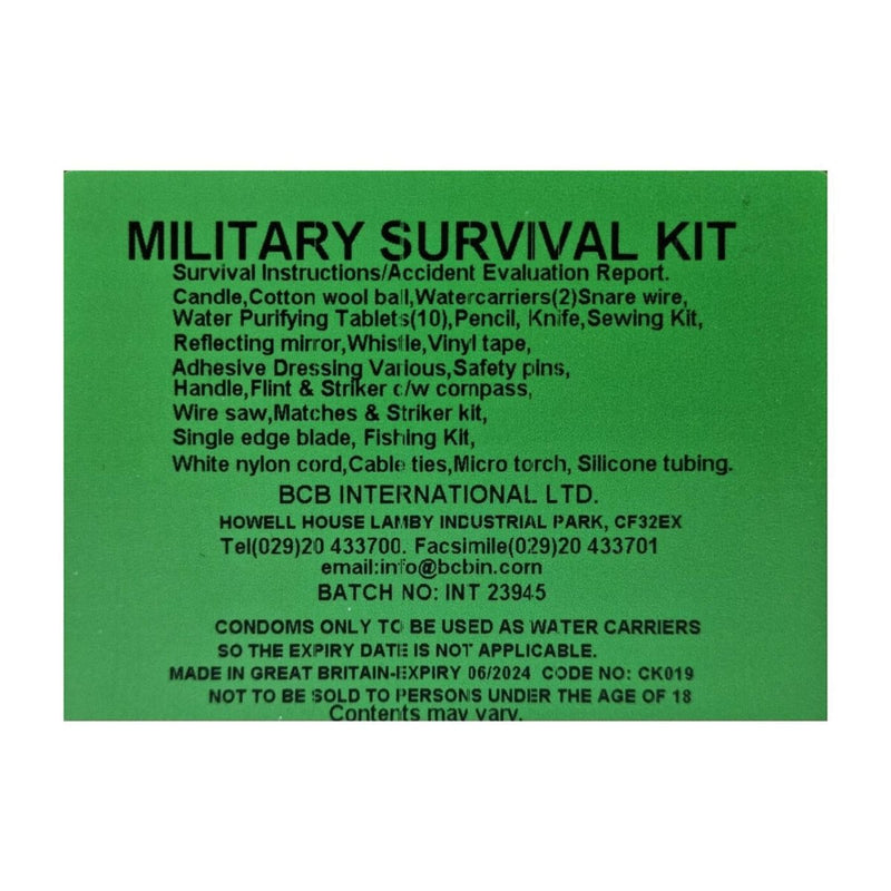 outdoor survival kit
