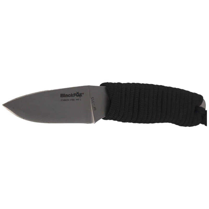 fixed blade knife paracord handle