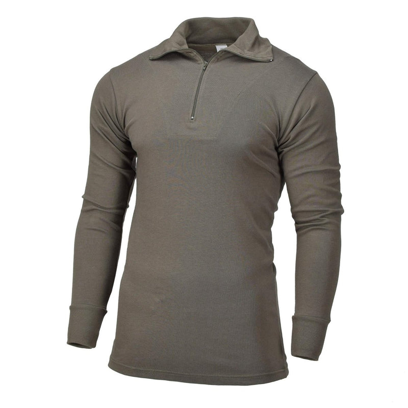Military style thermal jersey shirts