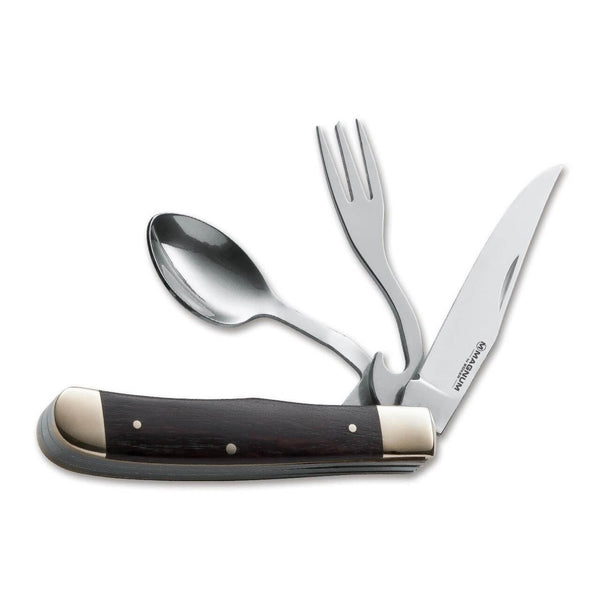 complete camping cutlery set
