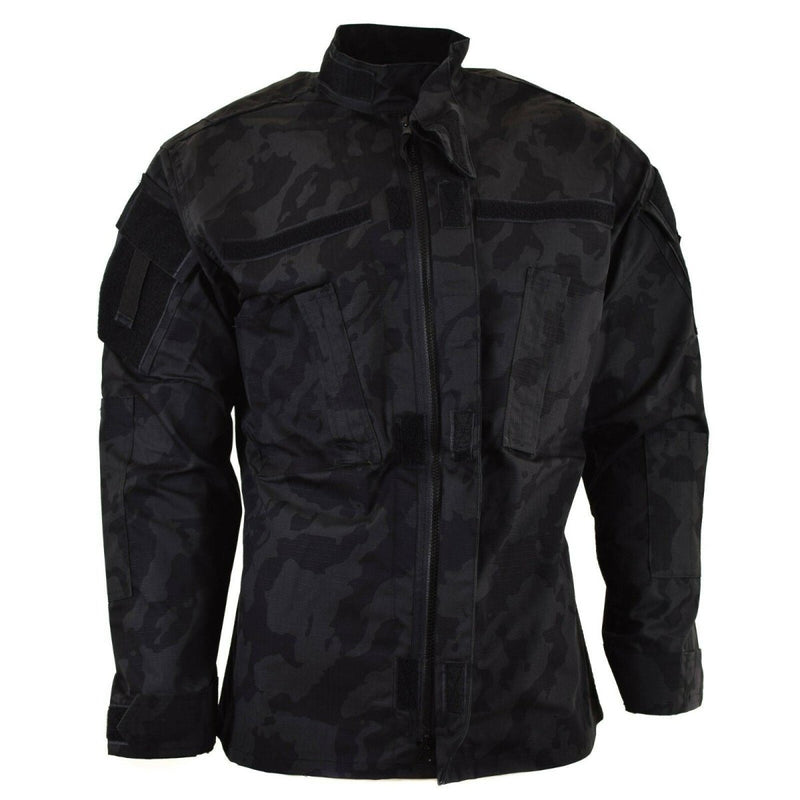 tactical night camo jacket