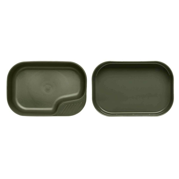 wildo camping plates set olive