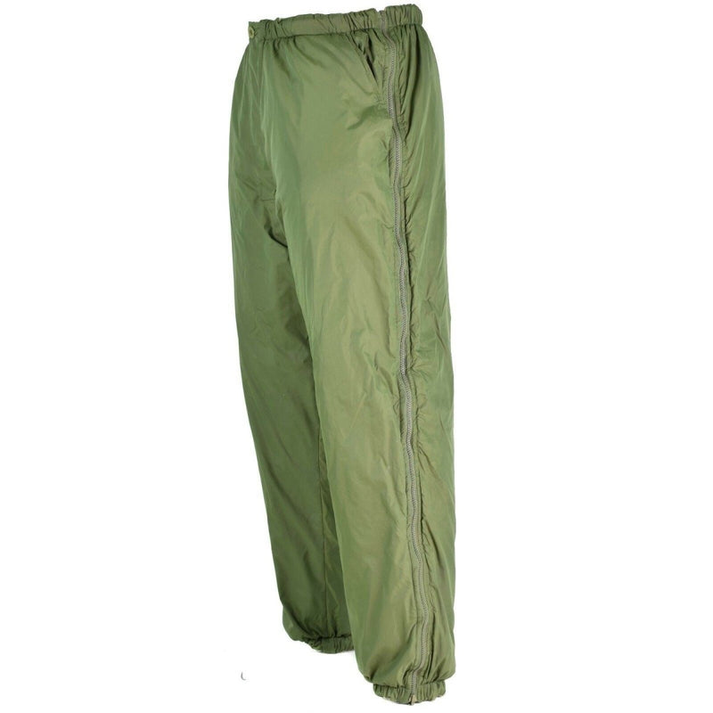 British military thermal winter pants military green color