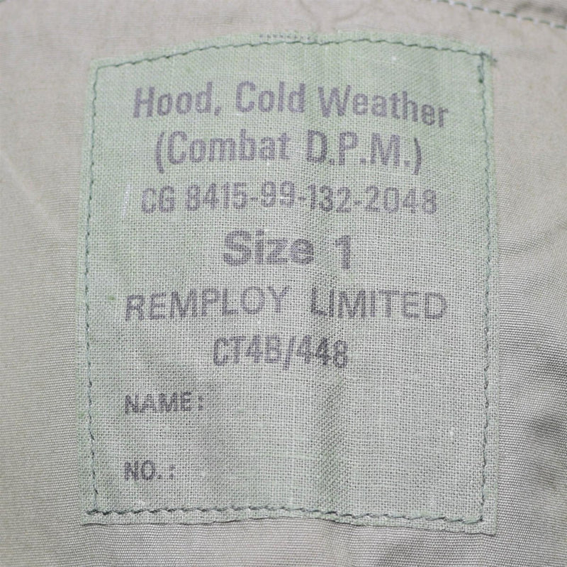 hood cold weather combat dpm