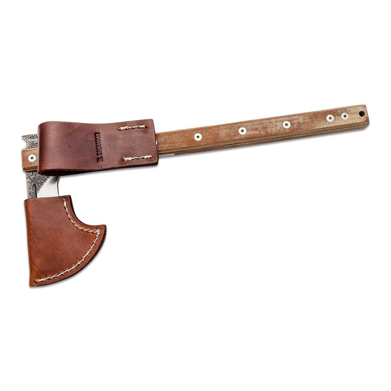 axe with micarta handle