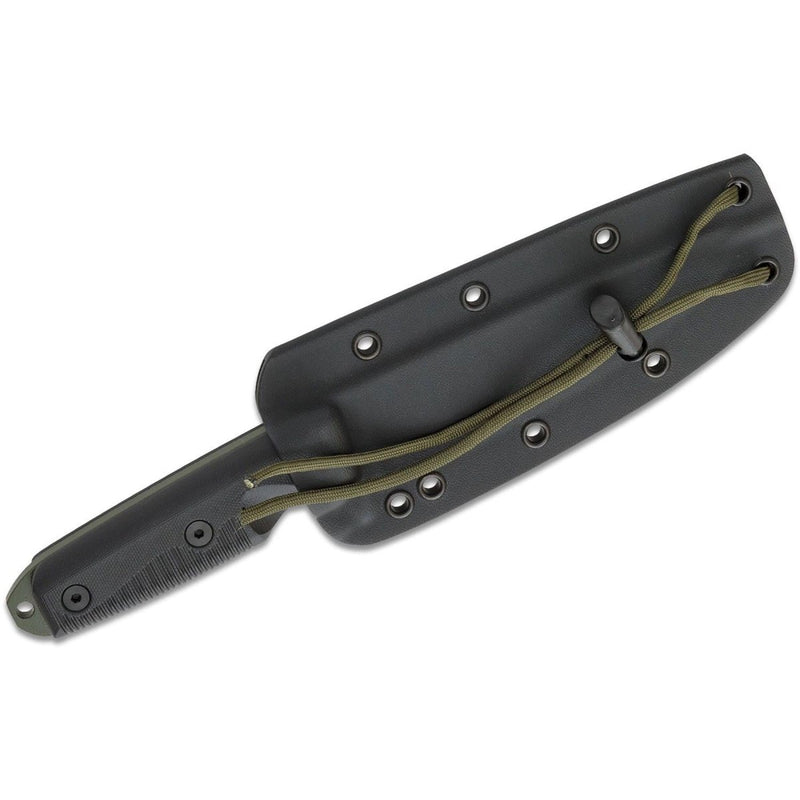 EKA RTG1 fixed blade knife 57 HRC 1095 carbon steel G10 handle