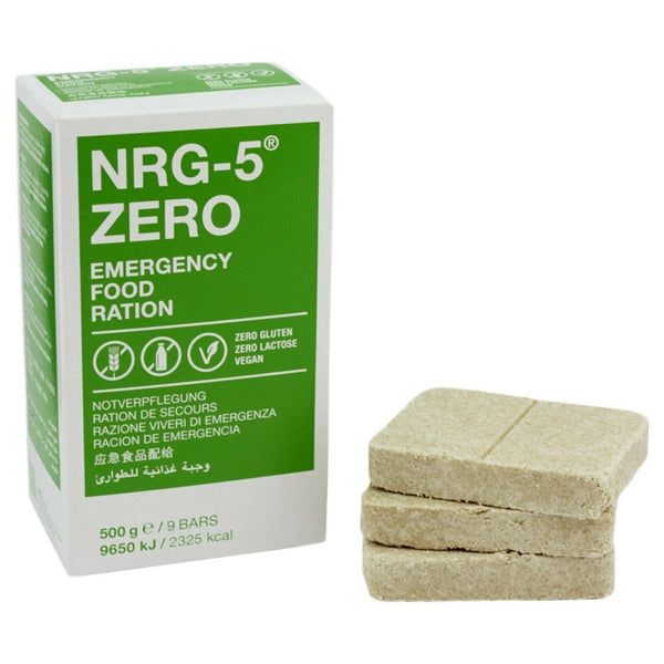 Emergency ration army survival food pack MRE prepper Military NRG-5 Zero 500 g