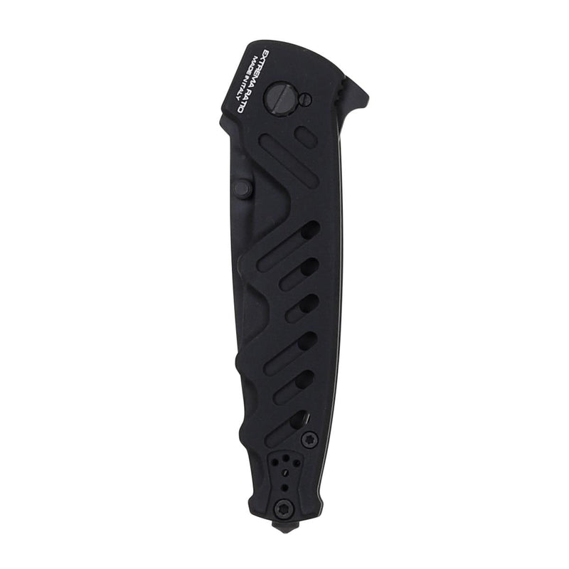  folding knife pocket glass breaker N690 steel 58HRC all black