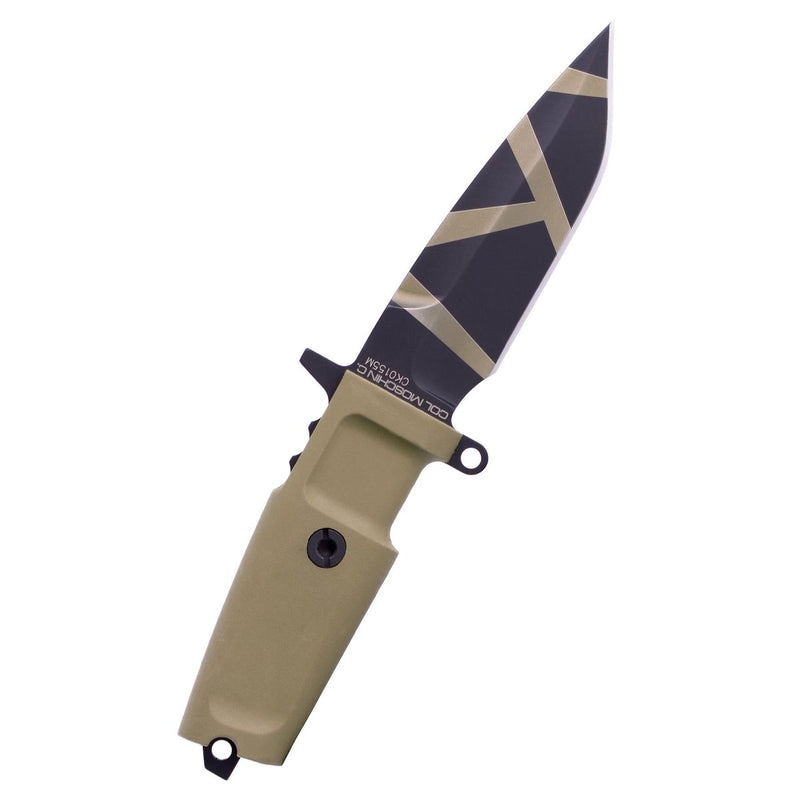 Tactical combat field Extrema Ration desert warfare drop point fixed blade knife forprene 58 HRC survival camping