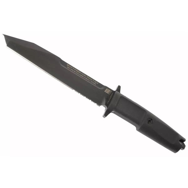 Extrema Ratio FULCRUM E.I. N690 steel tanto shaped blade forprene handle Black