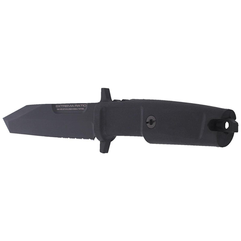 Fulcrum S knife forprene handle black Extrema Ration fixed 58 HRC blade